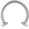 Surgical Steel Internally Threaded Micro Circular Barbell With Disc
