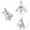 Surgical Steel Jewelled Micro Attachment For 1.2mm Internally Threaded Pins