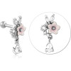 Surgical Steel Jewelled Tragus Micro Barbell With Enamel
