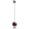 Ptfe Jewelled Navel Banana