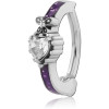 Surgical Steel Jewelled Belly Clicker