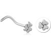 Surgical Steel Curved Nose Stud