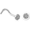 Surgical Steel Curved Nose Stud