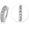 Surgical Steel Jewelled Nose Ring Clicker