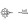 Surgical Steel Push Fit Attachment For Bioflex Internal Nipple Shield