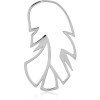 Surgical Steel Hoop Earring For Tunnel