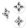 Titanium Micro Attachment For 1.2mm Internally Threaded Pins