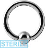 Sterile Titanium Ball Closure Ring