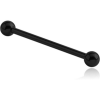 Black Pvd Coated Titanium Micro Barbell