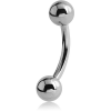 Surgical Steel Curved Barbell