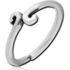 Surgical Steel Seamless Ring