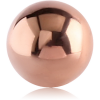 Rose Gold Pvd Coated Surgical Steel Ball