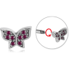Surgical Steel Attachment For 1.6 Mm Threaded Pin - Butterfly