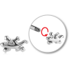 Surgical Steel Attachment For 1.6 Mm Threaded Pins - Lizard