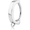 Surgical Steel Belly Clicker - With Hoop