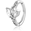 Surgical Steel Jewelled Belly Clicker