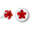 Surgical Steel Jewelled Push Fit Attachment For Bioflex Internal Labret - Star