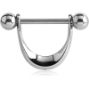 Surgical Steel Nipple Shield - U