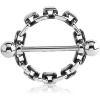 Surgical Steel Nipple Shield - Chain