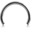 Titanium Internally Threaded Circular Barbell Pin