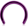 Anodised Titanium Micro Circular Barbell Pin