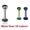 Titanium Micro Labret With Disc