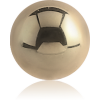 Zircon Gold Pvd Coated Surgical Steel Ball