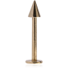 Zircon Gold Pvd Coated Surgical Steel Micro Labret With Cone
