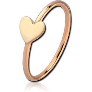 14K GOLD SEAMLESS RING