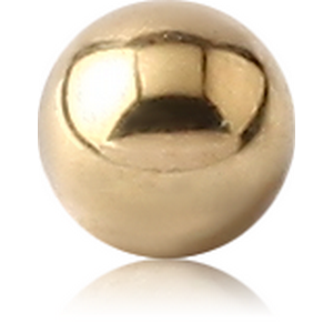 14K GOLD MICRO HOLLOW BALL