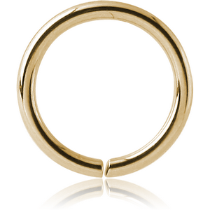 9K GOLD SEAMLESS RING