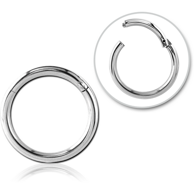 SURGICAL STEEL HINGED SEGMENT RING