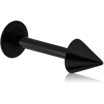 BLACKLINE SURGICAL STEEL MICRO LABRET WITH CONE