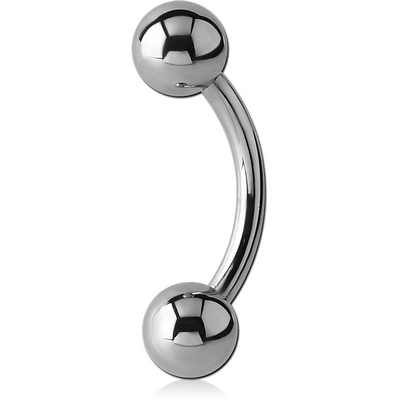 SURGICAL STEEL CURVED BARBELL