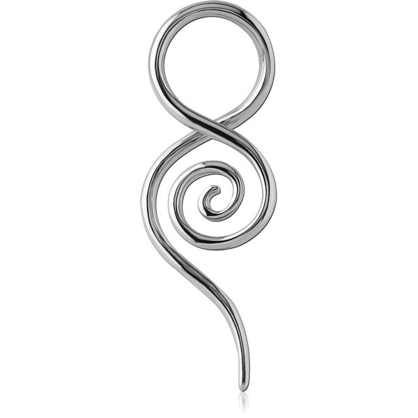 SURGICAL STEEL CLAW - FILIGREE