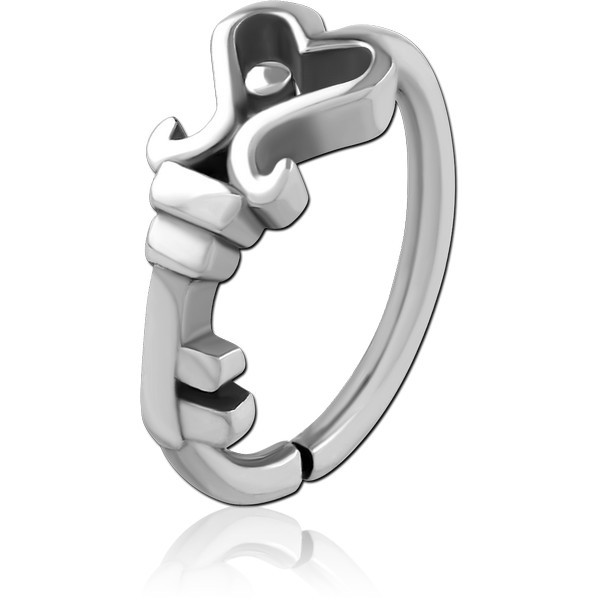 SURGICAL STEEL SEAMLESS RING