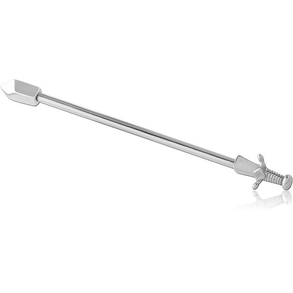 SURGICAL STEEL ATTACHMENT FOR INDUSTRIAL BARBELL