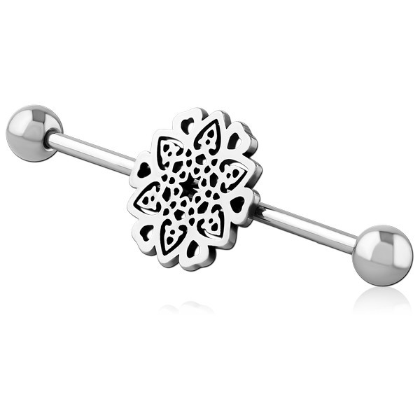 SURGICAL STEEL INDUSTRIAL BARBELL