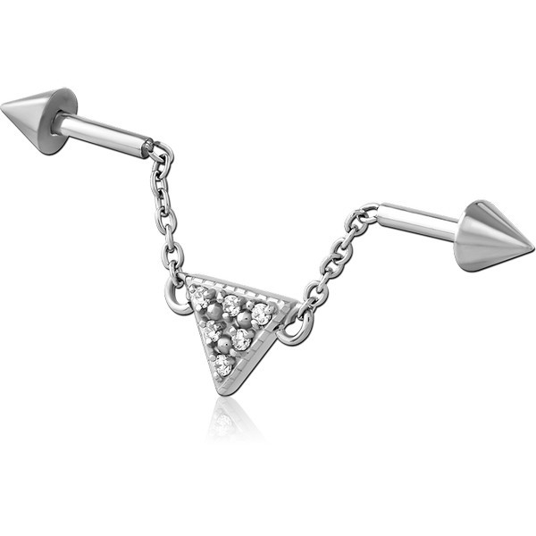SURGICAL STEEL INDUSTRIAL BARBELL