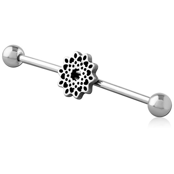 SURGICAL STEEL INDUSTRIAL BARBELL