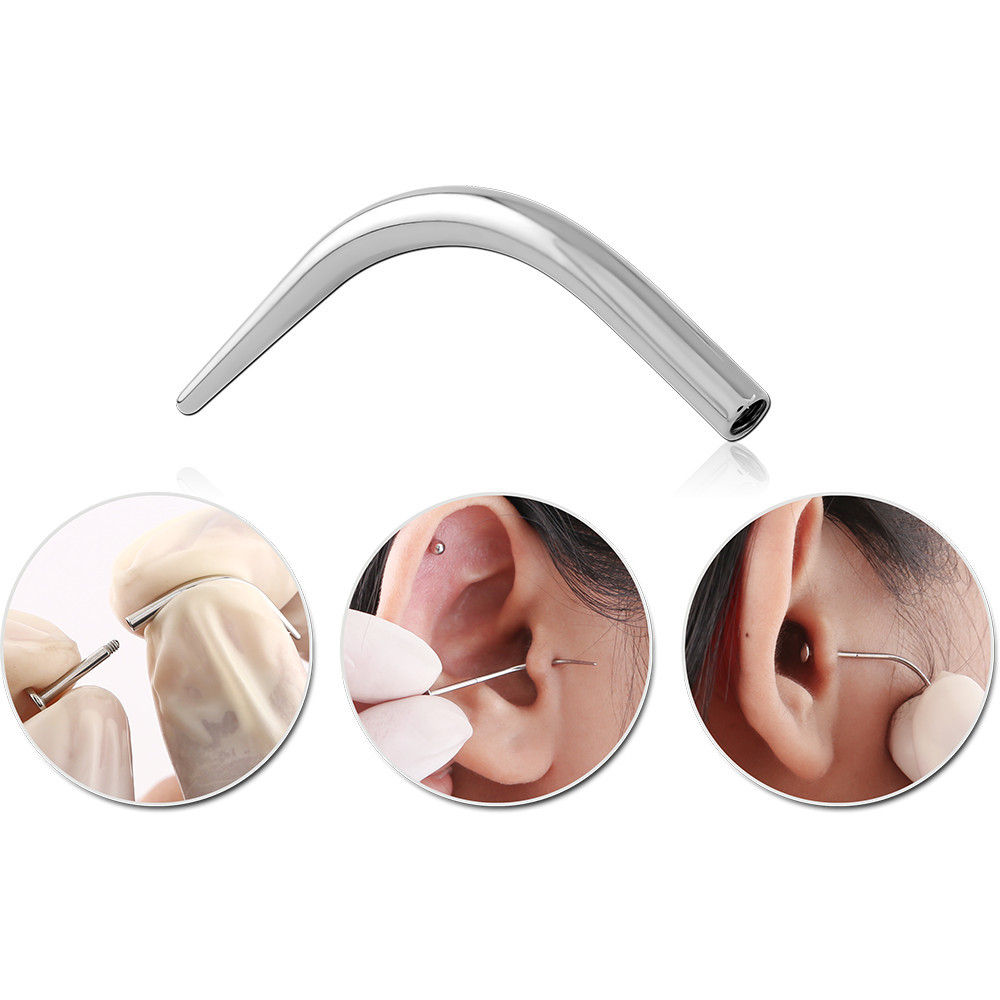 SURGICAL STEEL INSERTION CURVED PIN