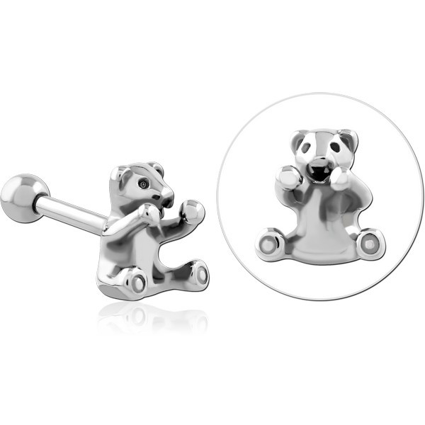 SURGICAL STEEL TRAGUS MICRO BARBELL