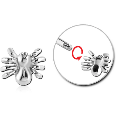 SURGICAL STEEL THREADED ATTACHMENT-SPIDER