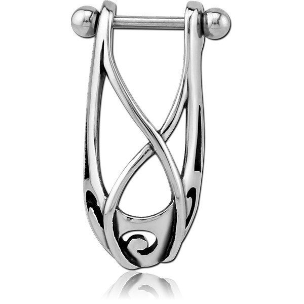 SURGICAL STEEL CARTILAGE SHIELD