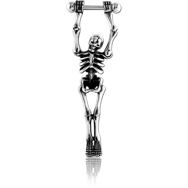 SURGICAL STEEL CARTILAGE SHIELD - SKELETON