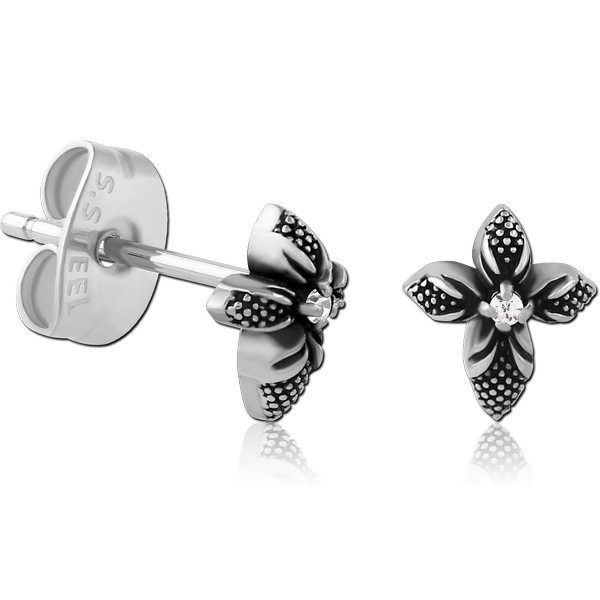SURGICAL STEEL EAR STUDS PAIR