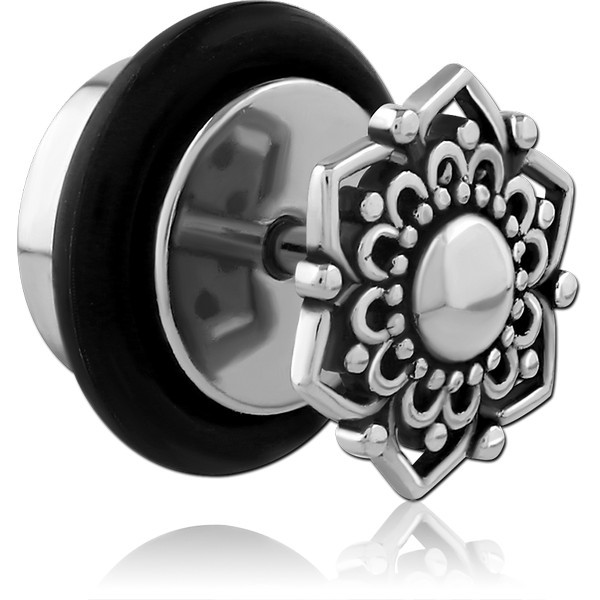 SURGICAL STEEL FAKE PLUG