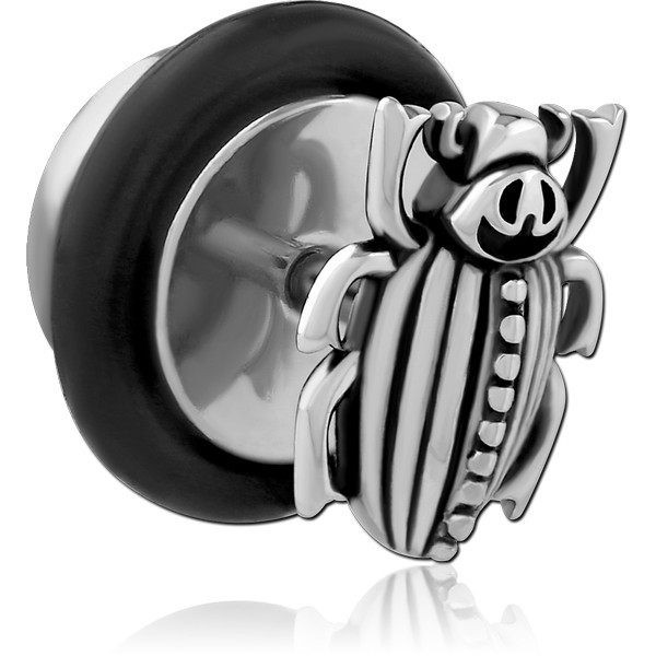 SURGICAL STEEL FAKE PLUG