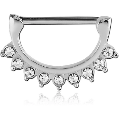 SURGICAL STEEL NIPPLE CLICKER