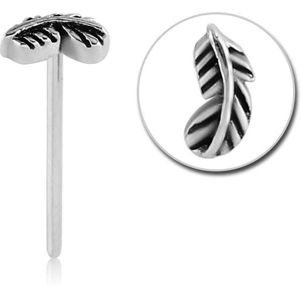 SURGICAL STEEL STRAIGHT NOSE STUD